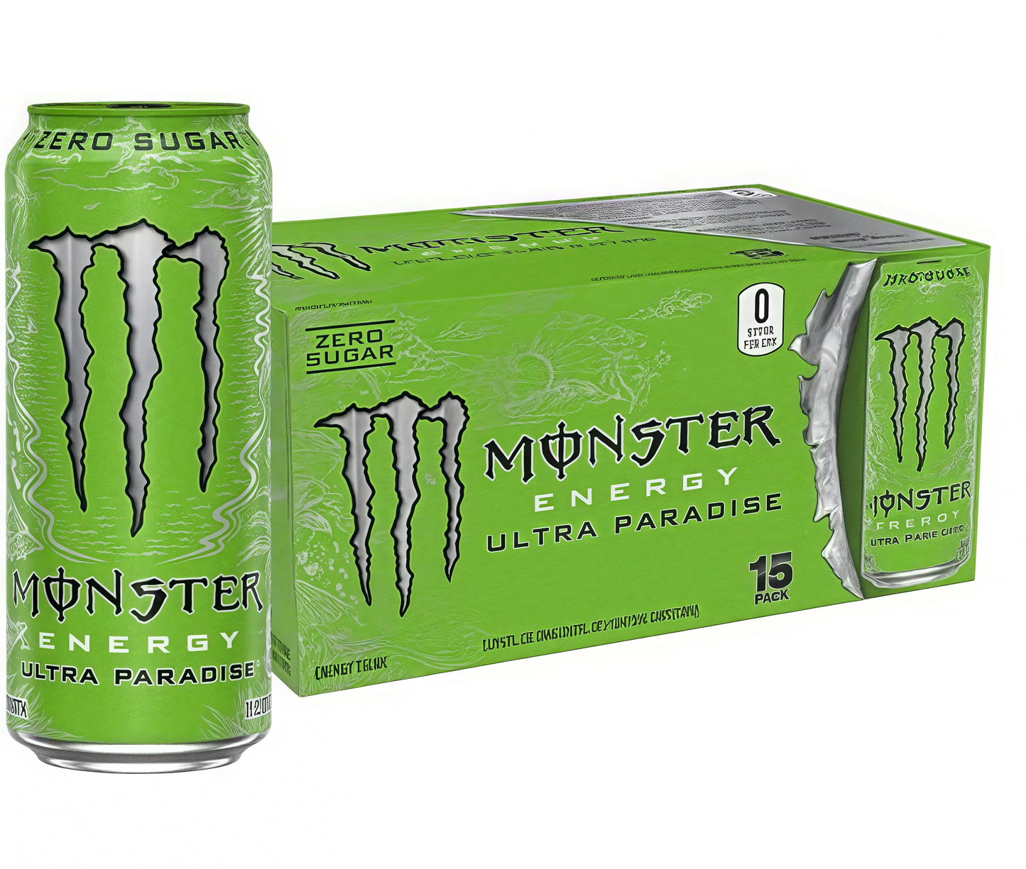 Zero Sugar Energy Drink, 16oz 15-Count Pack
