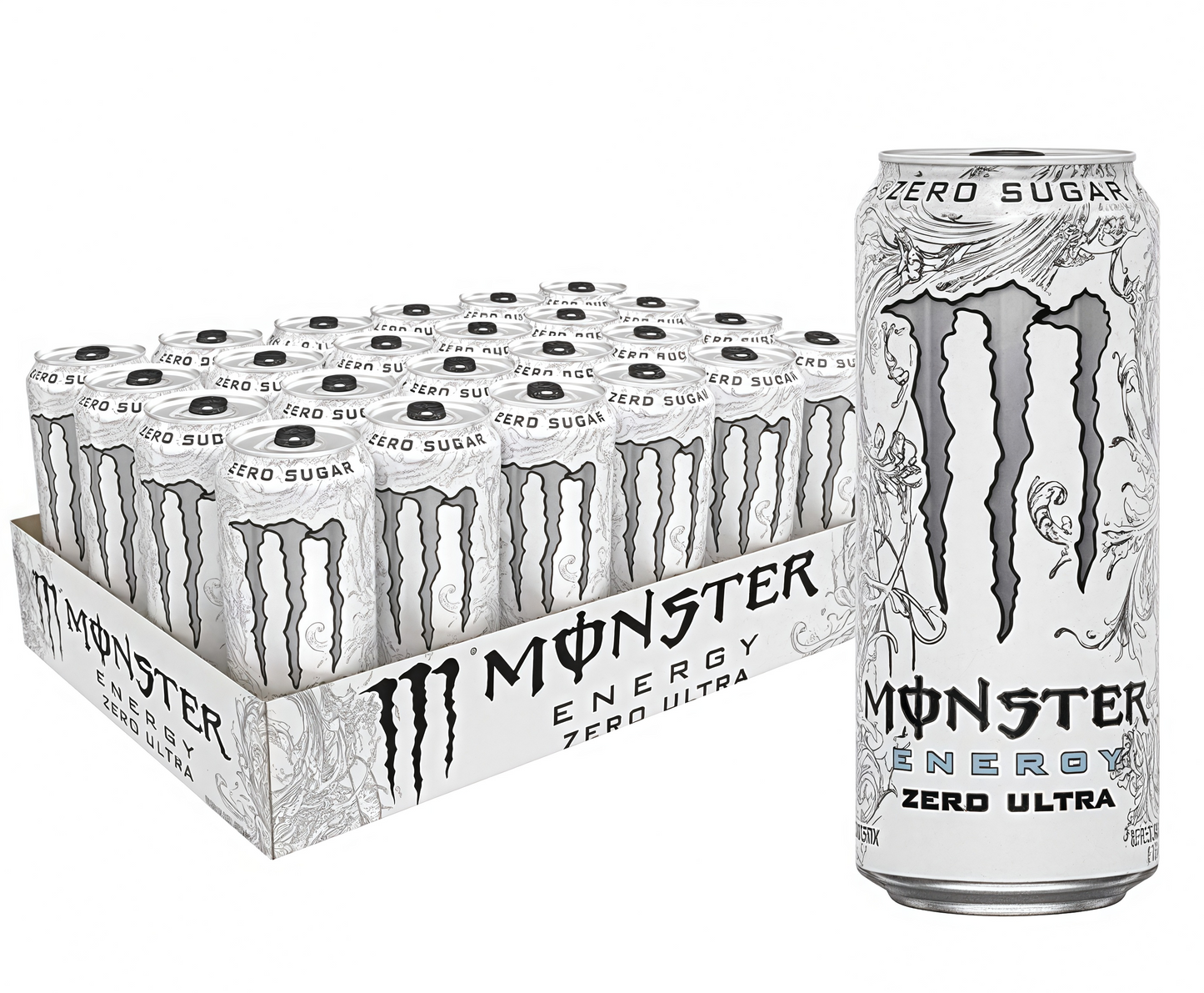 Zero Sugar Energy Drink, 16oz 15-Count Pack