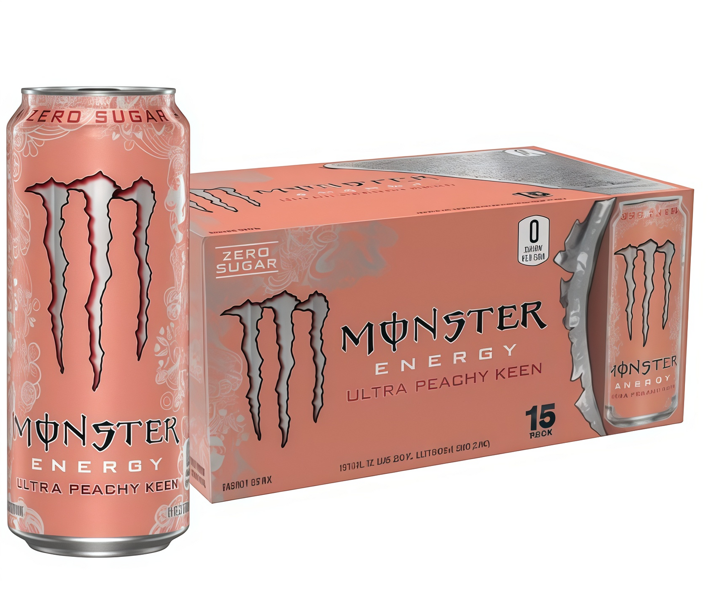 Zero Sugar Energy Drink, 16oz 15-Count Pack