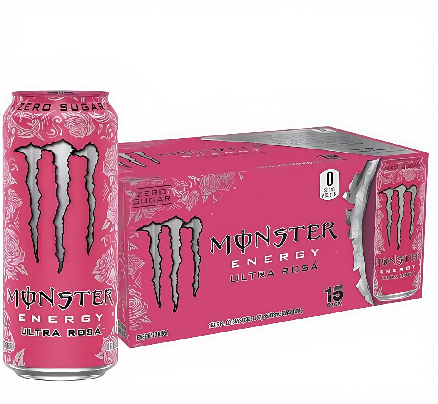 Zero Sugar Energy Drink, 16oz 15-Count Pack