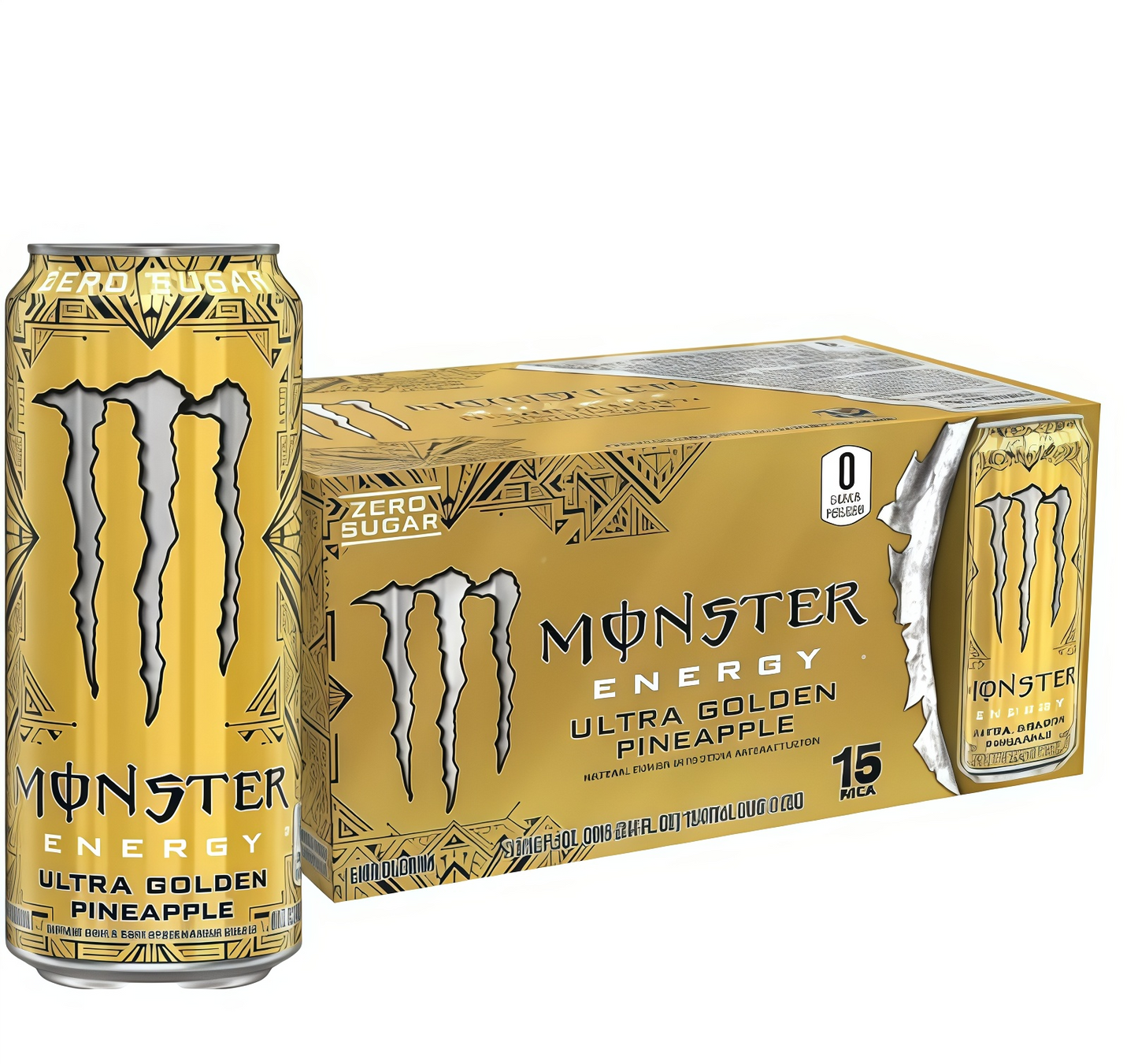 Zero Sugar Energy Drink, 16oz 15-Count Pack
