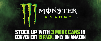 Zero Sugar Energy Drink, 16oz 15-Count Pack